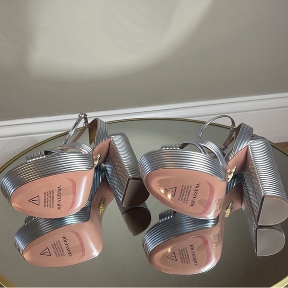 Aquazzura Sundance 140 Platform heeled sandals - Picture 10 of 16